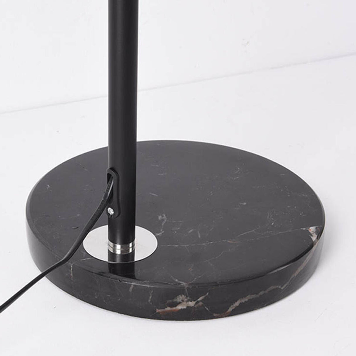 Functional Barrel Adjustable Side Table Floor Lamp Image - 10