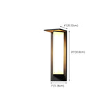 Geometric Black Ribbed Glass Outdoor Wall Sconce Image - 16