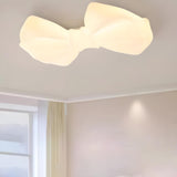 Girly Bedroom Bow-Knot LED Flush Mount Ceiling Light Image - 3