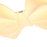 Girly Bedroom Bow-Knot LED Flush Mount Ceiling Light Image - 8