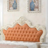 Glam Portman Tufted Queen Headboard with Nailhead Trim Image - 2