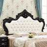 Glam White Portman Tufted Upholstered Tall Headboard Image - 13