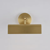 Gold Adjustable Modern Rectangular Metal Vanity Light Image - 6