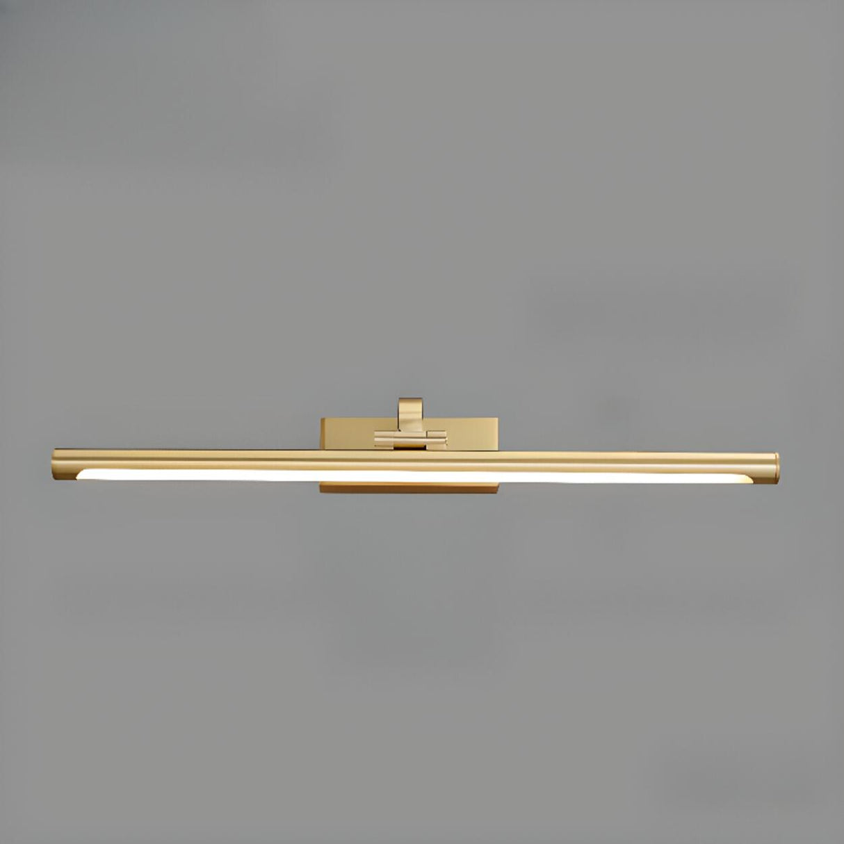 Gold Finish LED Bathroom Vanity Mirror Light Image - 7