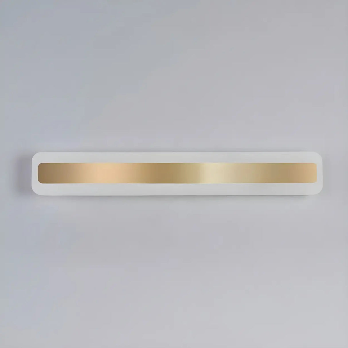 Gold Modern Rectangular LED Bathroom Vanity Light Image - 19