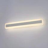 Gold Modern Rectangular LED Bathroom Vanity Light Image - 25