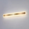 Gold Modern Rectangular LED Bathroom Vanity Light Image - 7