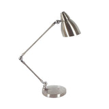 Golden Classic Adjustable Metal Shade Desk Study Lamp Image - 4