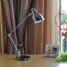 Golden Classic Adjustable Metal Shade Desk Study Lamp Image - 5