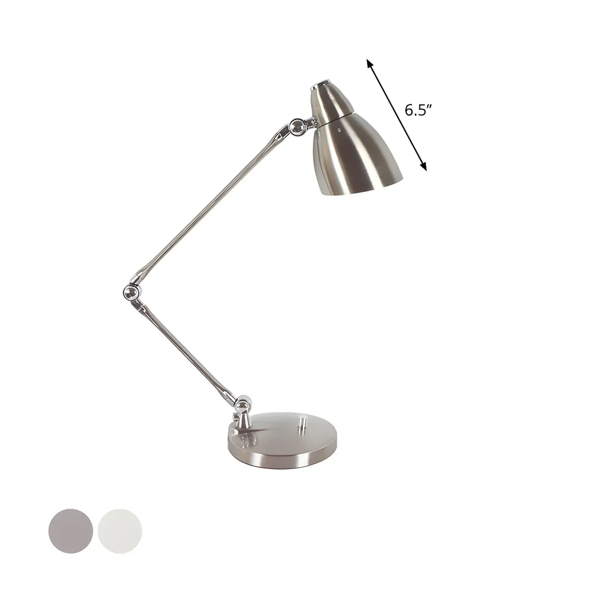 Golden Classic Adjustable Metal Shade Desk Study Lamp 