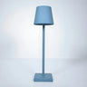 Golden Minimalist Drum Shade Metal Bedroom Table Lamp Image - 7