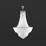 Grand Empire Crystal Beaded Tiered Cascading Chandelier Image - 10