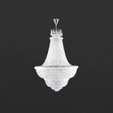 Grand Empire Crystal Beaded Tiered Cascading Chandelier Image - 7