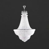 Grand Empire Crystal Beaded Tiered Cascading Chandelier Image - 9