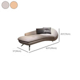 Gray Removable Cushions Upholstered Right-Arm Chaise Image - 13