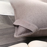 Grey Large Triangular Flannel Washable Bean Bag Seat Image - 8