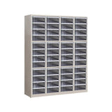 Grey Rectangular Steel Large Organizer Filing Cabinet Image - 11