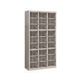 Grey Rectangular Steel Large Organizer Filing Cabinet Image - 15