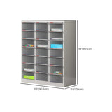 Grey Vertical Steel Large Secure Storage Filing Cabinet Image - 61