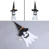 Halloween Witch Hat Ghost LED Outdoor String Lights Image - 10