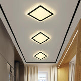 Hallway Artistic Nature Rhombus LED Flush Mount Light Image - 4