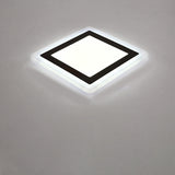 Hallway Artistic Nature Rhombus LED Flush Mount Light Image - 8