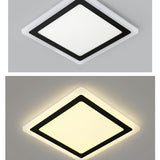 Hallway Artistic Nature Rhombus LED Flush Mount Light Image - 9