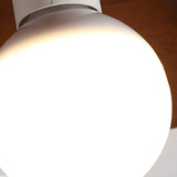 Hallway Brown Wood Cone Semi-Flush Mount Ceiling Light Image - 8