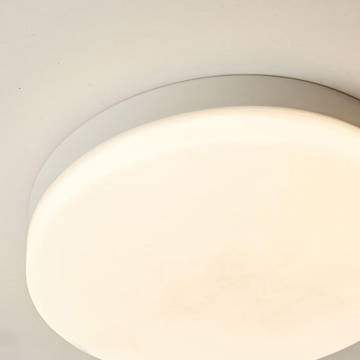 Hallway Simple Round LED Flush Mount Ceiling Light Image - 15