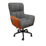 Houndstooth Upholstered Gaming Office Chair with Wheels Image - 49