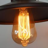 Industrial 3-Light Black Cone Island Pendant Light Image - 16