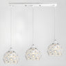 Industrial 3-Light Cage Metal Wire Island Pendant Light Image - 12