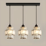 Industrial 3-Light Cage Metal Wire Island Pendant Light Image - 14