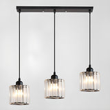 Industrial 3-Light Cage Metal Wire Island Pendant Light Image - 5