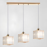 Industrial 3-Light Cage Metal Wire Island Pendant Light Image - 7