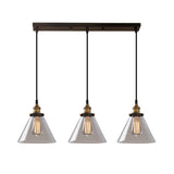 Industrial 4-Light Geometric Island Ceiling Light Image - 5