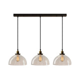 Industrial 4-Light Geometric Island Ceiling Light Image - 7