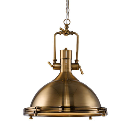 Industrial Adjustable Chain Metal Bell Pendant Lights Image - 2