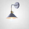 Industrial Adjustable Cone LED Bedside Wall Sconce Image - 7