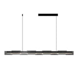 Industrial Adjustable Linear Island Pendant Light Image - 6