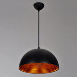 Industrial Adjustable Metal Dome Pendant Light Image - 6