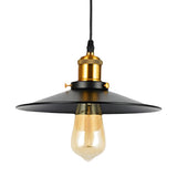 Industrial Black Aluminum Barn Dining Room Pendant Light Image - 10