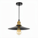 Industrial Black Aluminum Barn Dining Room Pendant Light Image - 9