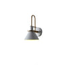 Industrial Black Cone Bedside Metal Wall Sconce Image - 4