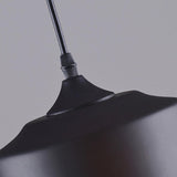 Industrial Black Cylinder Glass Pendant Light Set Image - 14