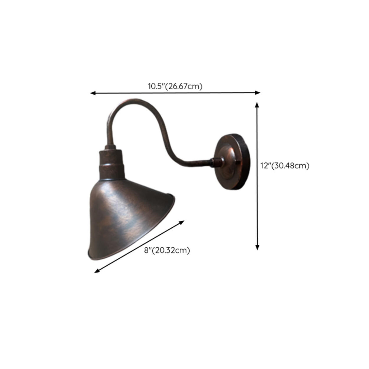 Industrial Black Outdoor Wall Sconce Lights测试测试 Image - 17