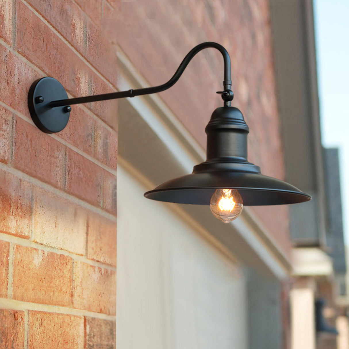 Industrial Black Outdoor Wall Sconce Lights测试测试 Image - 2