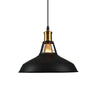 Industrial Brass Metal Round Vaulted Pendant Light Image - 7