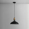 Industrial Brass Metal Round Vaulted Pendant Light Image - 8