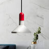 Industrial Concrete Wood Dining Table  Pendant Light Image - 5